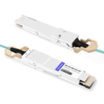 NVIDIA(Mellanox) C-DQ8FNM050-H0-M Compatible 50m (164ft) 400G QSFP-DD to QSFP-DD Active Optical Cable