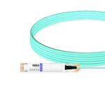 NVIDIA(Mellanox) C-DQ8FNM050-H0-M Compatible 50m (164ft) 400G QSFP-DD to QSFP-DD Active Optical Cable