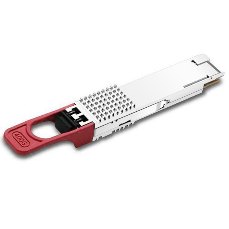 NVIDIA Compatible 400G QSFP-DD ER8 PAM4 LWDM8 40km LC SMF FEC Ethernet Optical Transceiver Module