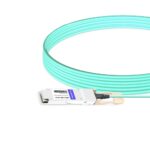 NVIDIA MFS1S90-H003E Compatible 3m (10ft) 2x200G QSFP56 to 2x200G QSFP56 PAM4 Breakout Active Optical Cable