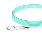NVIDIA MFA7U10-H003 Compatible 3m (10ft) 400G OSFP to 2x200G QSFP56 twin port HDR Breakout Active Optical Cable
