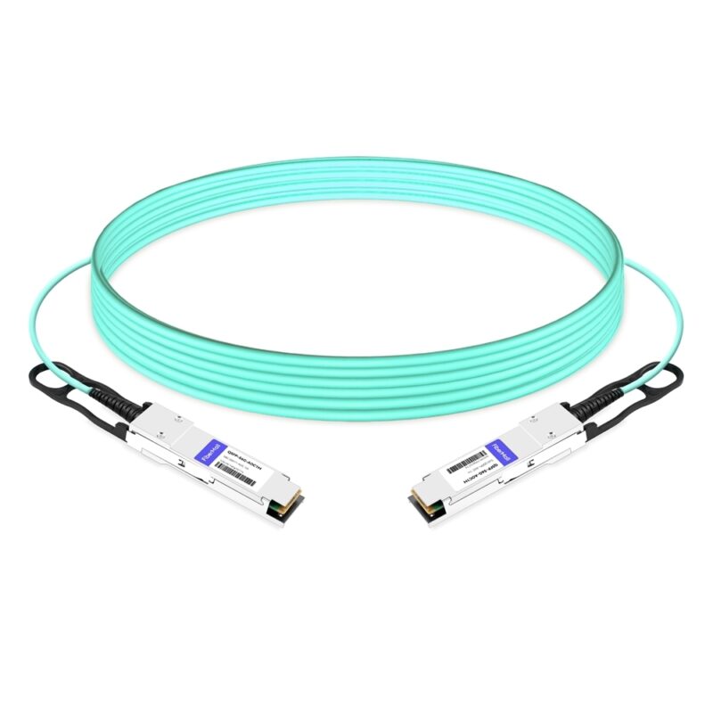 NVIDIA(Mellanox) MC220731V-001 Compatible 1m (3ft) 56G FDR QSFP+ to QSFP+ Active Optical Cable