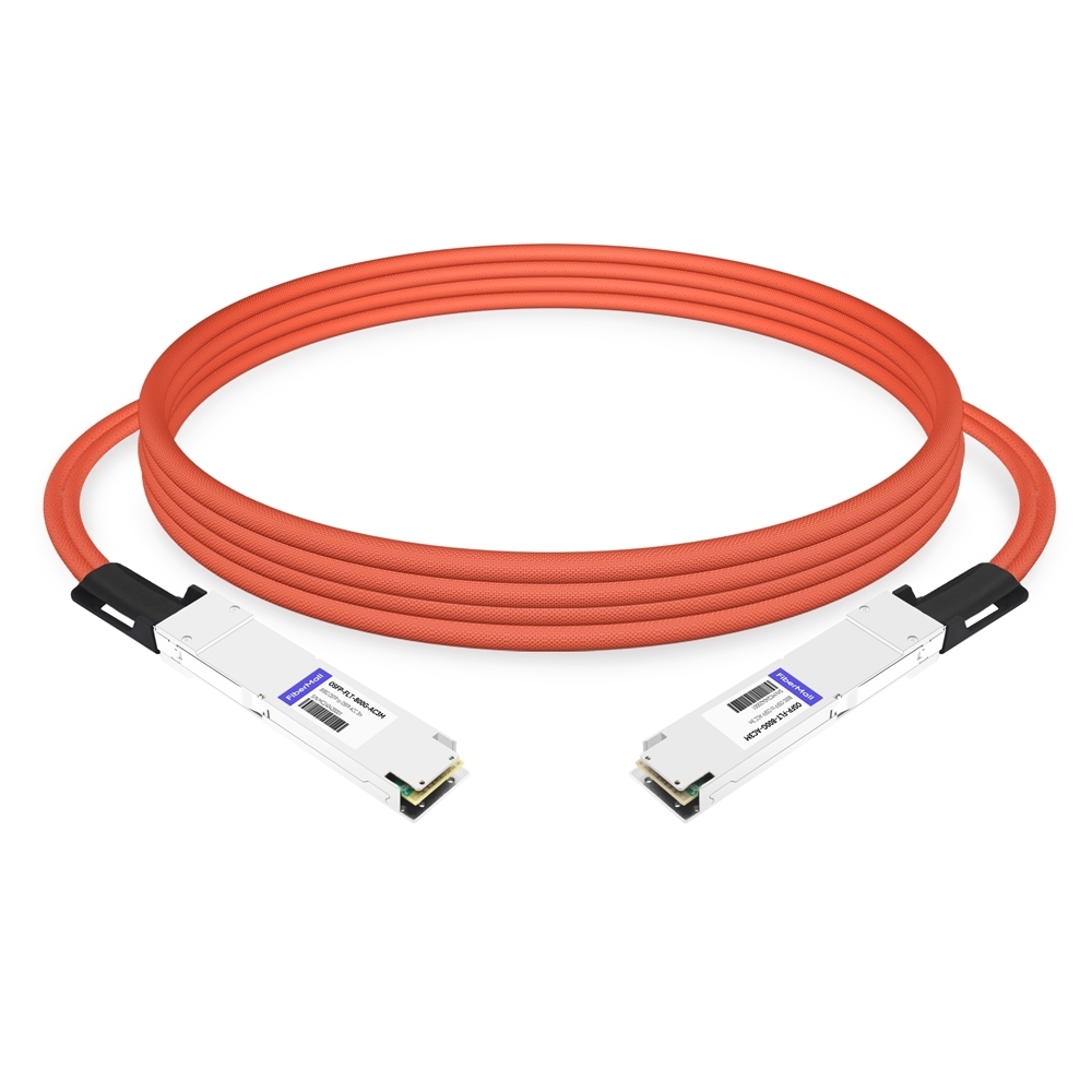 NVIDIA MCA4J80-N003-FLT Compatible 3m (10ft) 800G Twin-port 2x400G OSFP to 2x400G OSFP InfiniBand NDR Active Copper Cable, Flat top on one end and Flat top on the other NVIDIA MCA4J80-N003-FLT Compatible 3m (10ft) 800G Twin-port 2x400G OSFP to 2x400G OSFP InfiniBand NDR Active Copper Cable, Flat top on one end and Flat top on the other