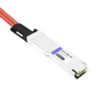NVIDIA MCA4J80-N003-FLT Compatible 3m (10ft) 800G Twin-port 2x400G OSFP to 2x400G OSFP InfiniBand NDR Active Copper Cable, Flat top on one end and Flat top on the other