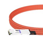 NVIDIA MCA4J80-N003-FLT Compatible 3m (10ft) 800G Twin-port 2x400G OSFP to 2x400G OSFP InfiniBand NDR Active Copper Cable, Flat top on one end and Flat top on the other