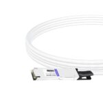 NVIDIA MCP4Y10-N002-FLT Compatible 2m (7ft) 800G Twin-port 2x400G OSFP to 2x400G OSFP InfiniBand NDR Passive DAC, Flat top on one end and Flat top on the other