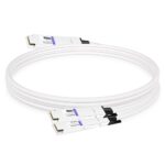 NVIDIA MCP7Y00-N001 Compatible 1m (3ft) 800Gb Twin-port OSFP to 2x400G OSFP InfiniBand NDR Breakout Direct Attach Copper Cable