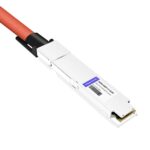 NVIDIA MCA7J65-N004 Compatible 4m (13ft) 800G Twin-port OSFP to 2x400G QSFP112 InfiniBand NDR Breakout Active Copper Cable