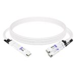 NVIDIA MCP7Y60-H001 Compatible 1m (3ft) 400G OSFP to 2x200G QSFP56 Passive Direct Attach Cable