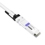 NVIDIA MCP7Y70-H001 Compatible 1m (3ft) 400G Twin-port 2x200G OSFP to 4x100G QSFP56 Passive Breakout Direct Attach Copper Cable